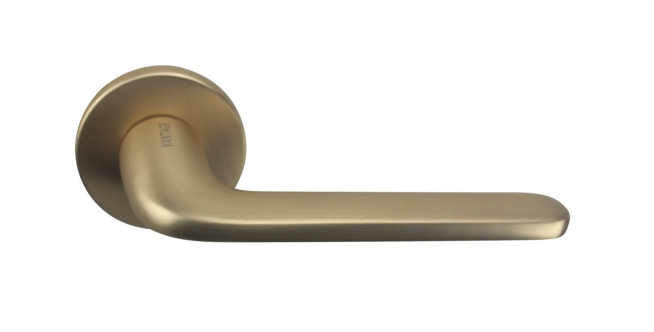 Door handle V34SG SL satin gold