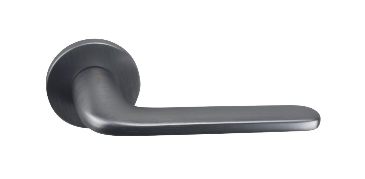 Door handle V34L-2 SL satin chrome