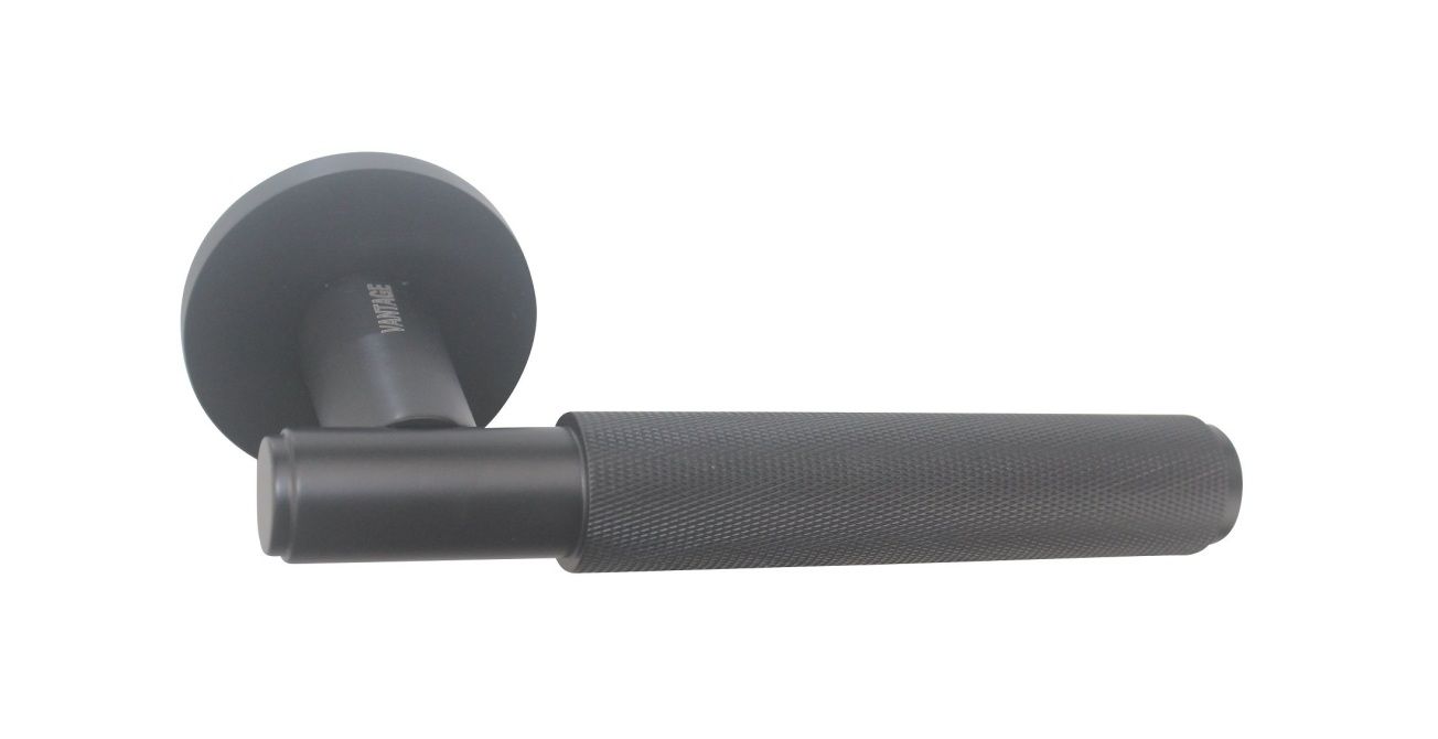 Door handle V35BL-2 SL black