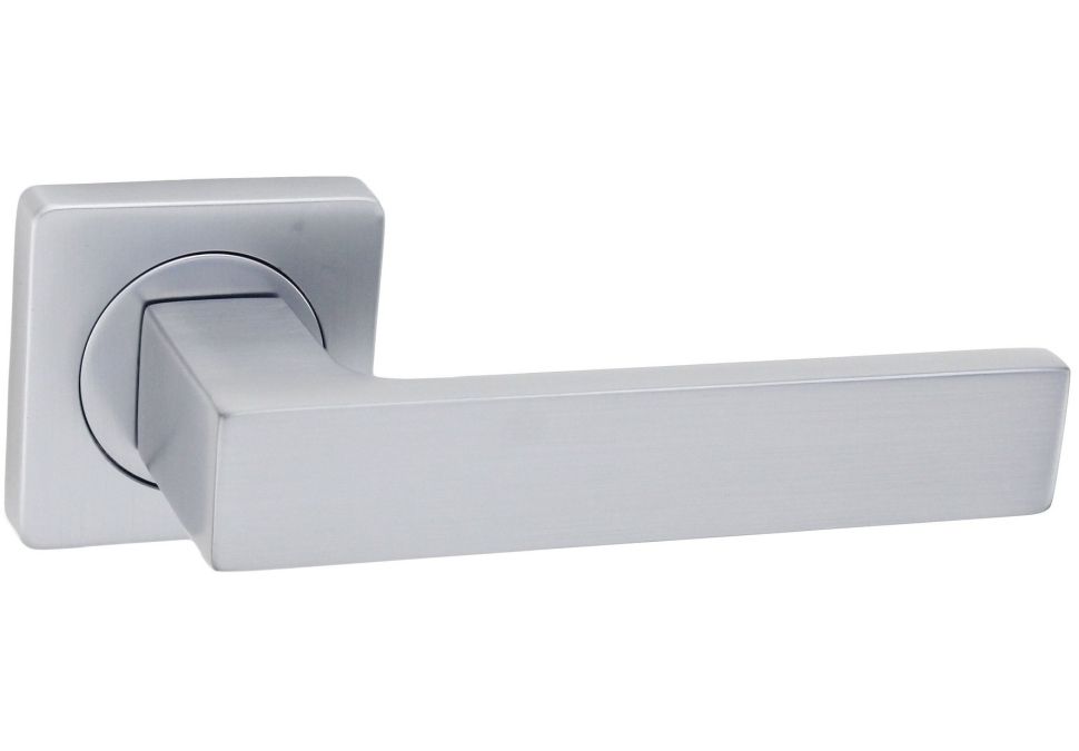 Door handle V41L-2 satin chrome