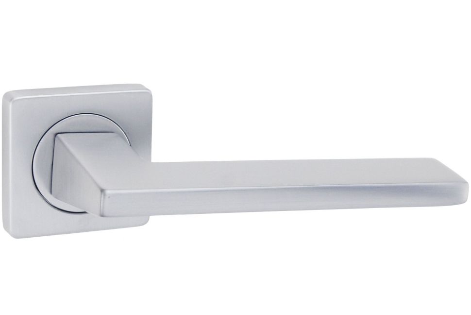 Door handle V44L-2 satin chrome