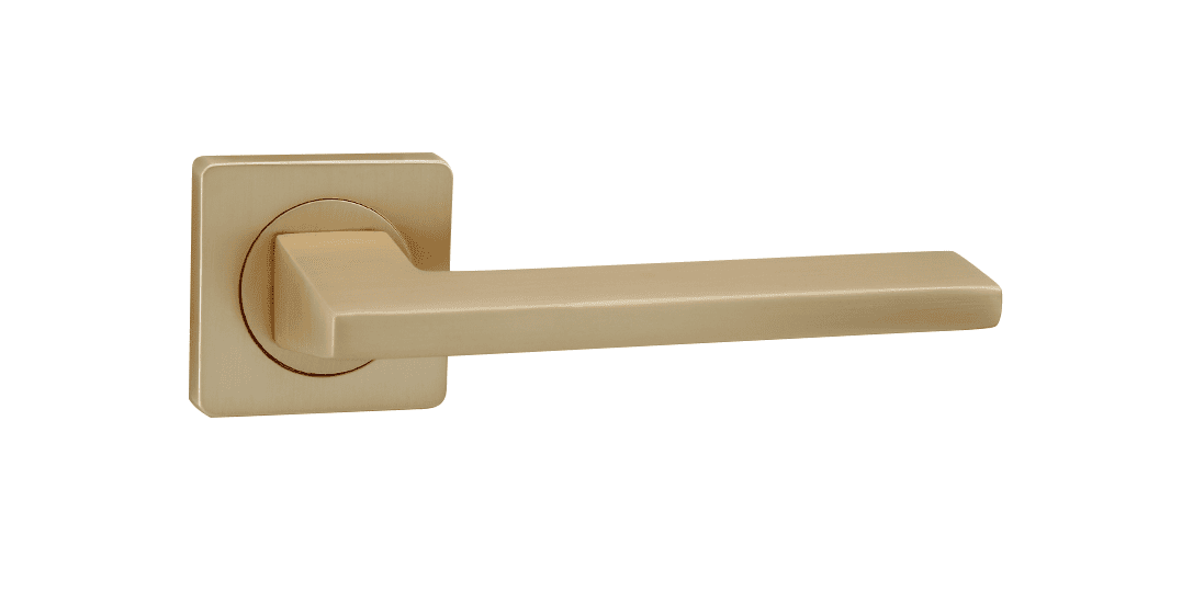 Door handle V44SG satin gold