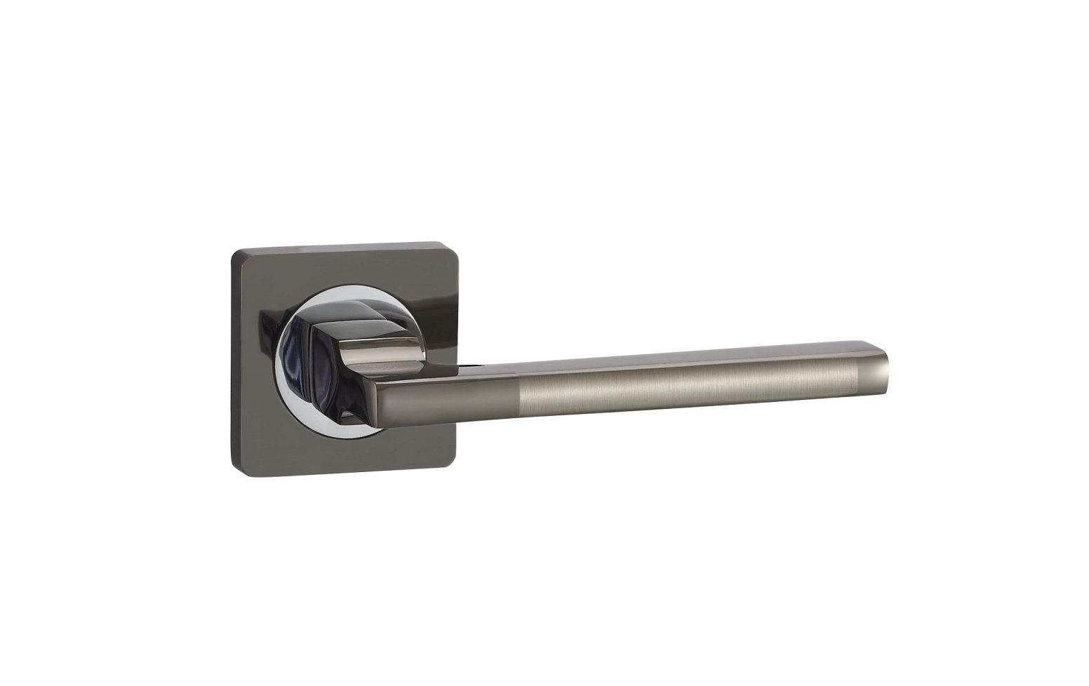 Door handle V53BN/CP black/satin nickel