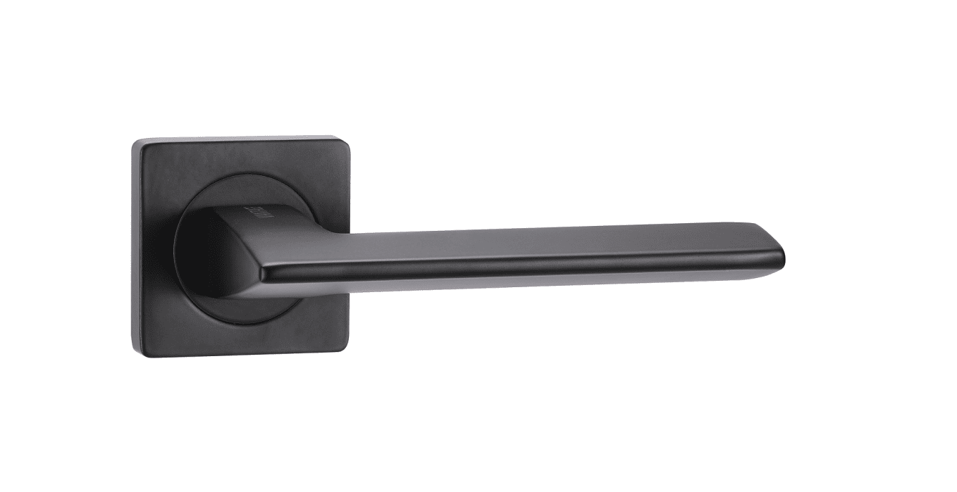 Door handle V54BL-2 AL black